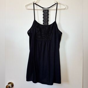 🎉4/30$🎉 Elegant Black Lace Detail Women's Top🖤